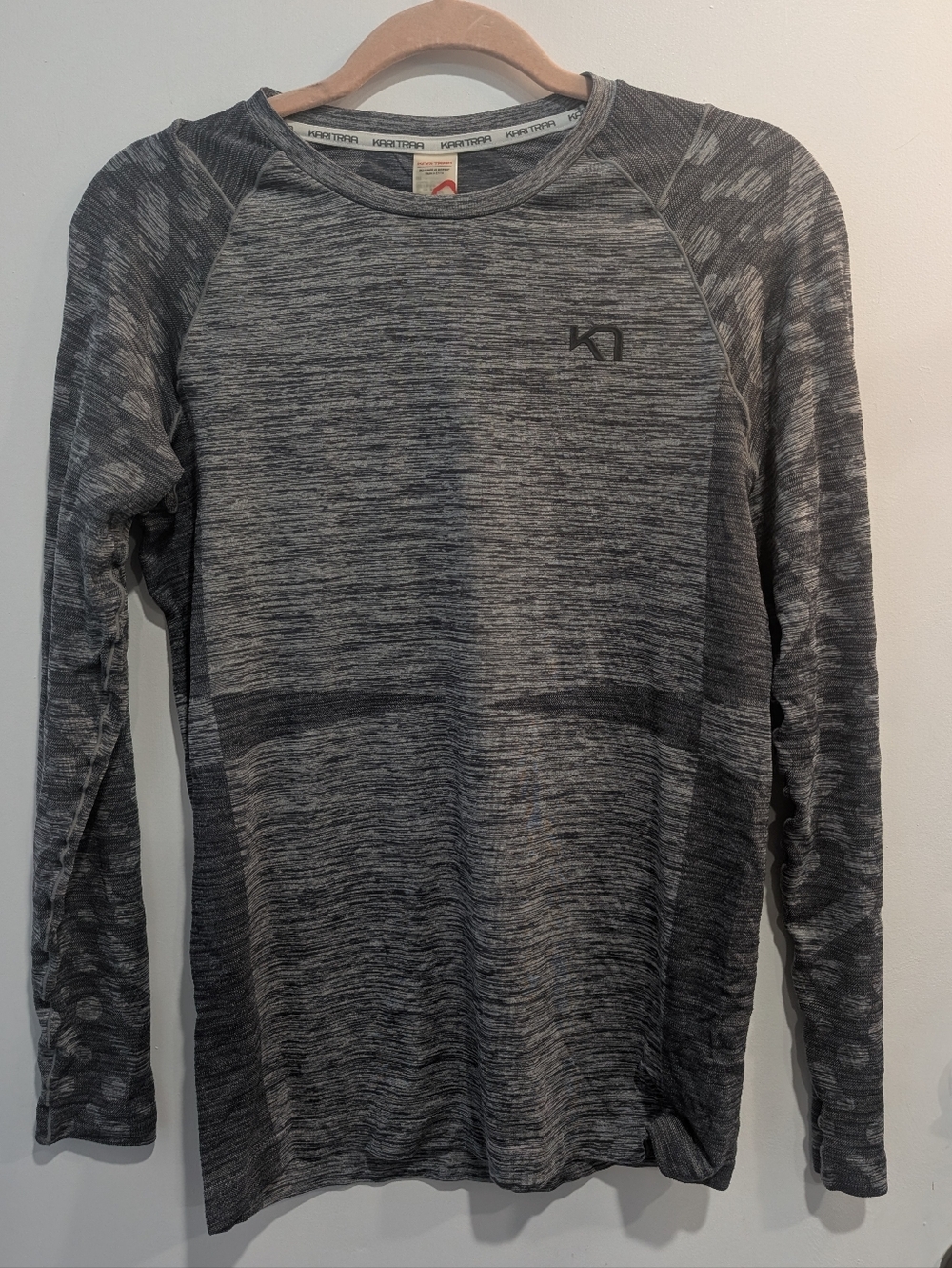 Kari Traa Women's Baselayer Long Sleeve Shirt Performance Sz Medium